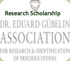 Dr. Eduard Gubelin Research Scholarship in Switzerland 2015