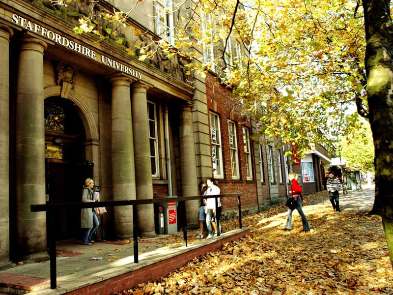 Staffordshire University Scholarships for International Students in UK, 2017-2018