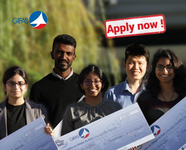 France Partially Funded ENAC-GIFAS Postgraduate Scholarships 2018