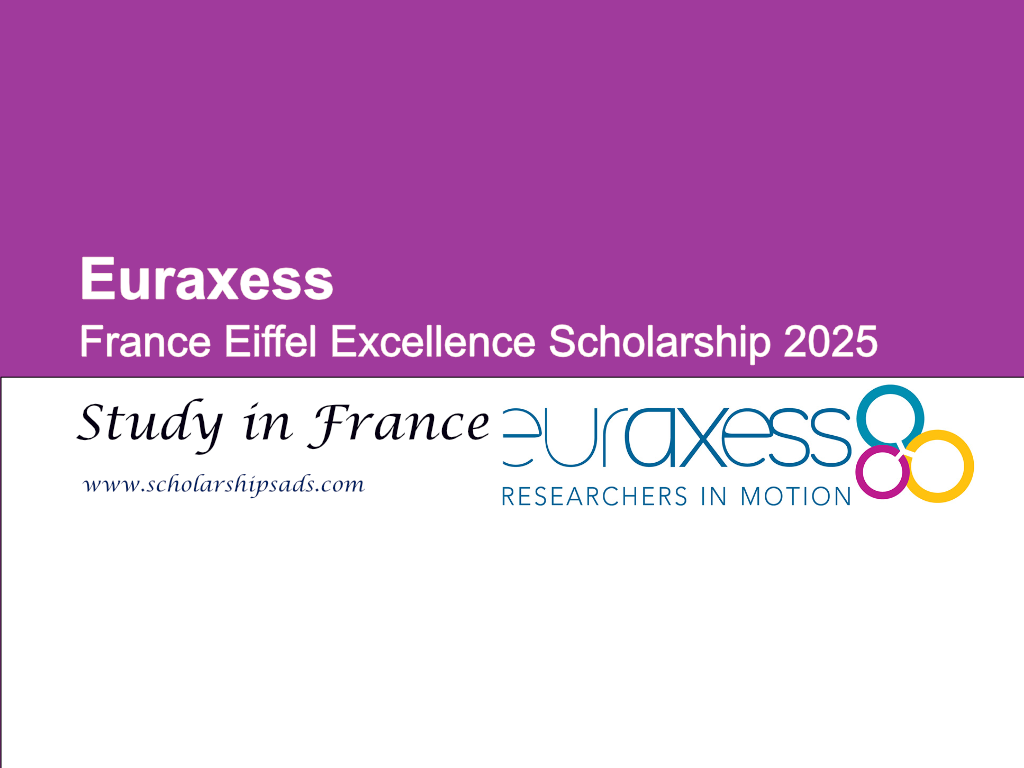 Euraxess France Eiffel Excellence Scholarship 2025