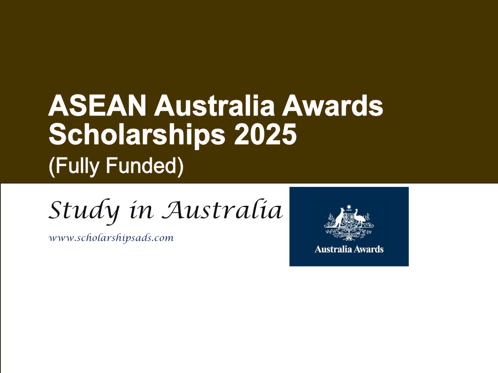 ASEAN Australia Awards Scholarships 2025 (Fully Funded)