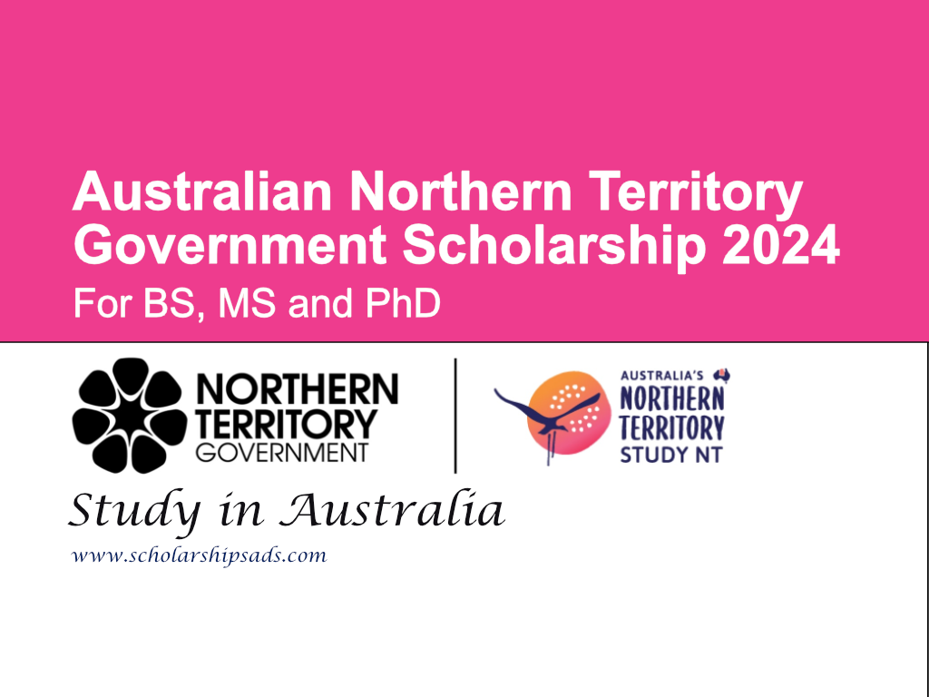 Australian Northern Territory Government Scholarship 2024 for International Students