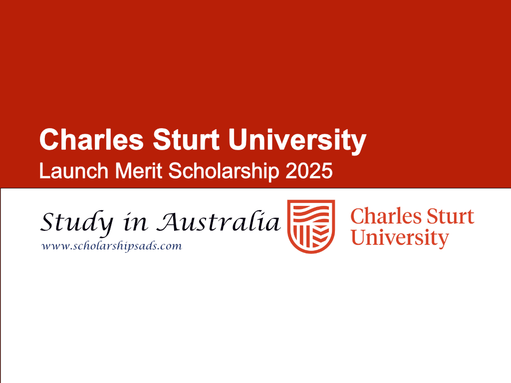 Charles Sturt University Australia Launch Merit Scholarship 2025