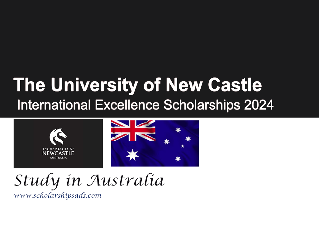 The University of New Castle International Excellence Scholarships 2024 in Australia