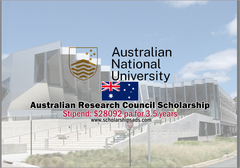 Australian Research Council Scholarships 2023 - Study in Australia