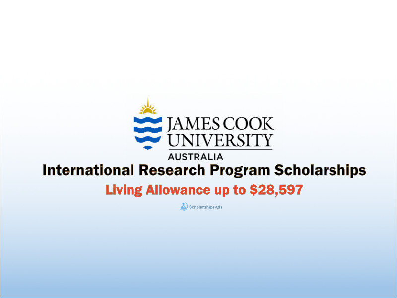 International Research Training Program Scholarships at James Cook University