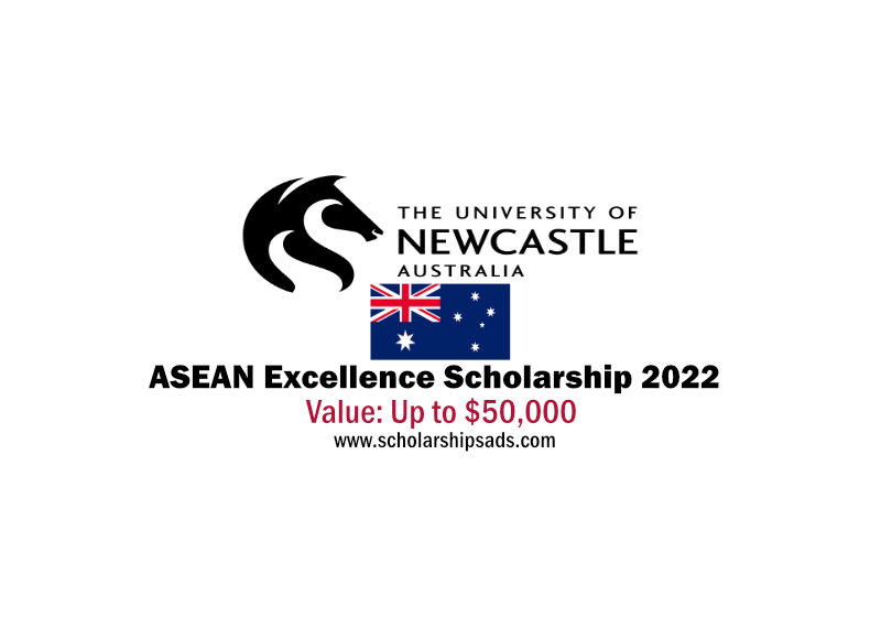 The University of Newcastle Australia ASEAN Excellence Scholarship 2022-2023 (Up to $50,000)