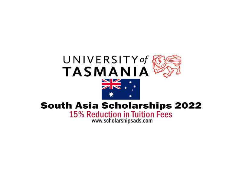 University of Tasmania Australia South Asia Scholarships 2022/2023