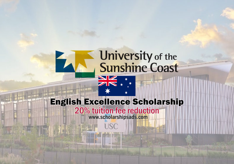 University of the Sunshine Coast Australia English Excellence Scholarships 2023