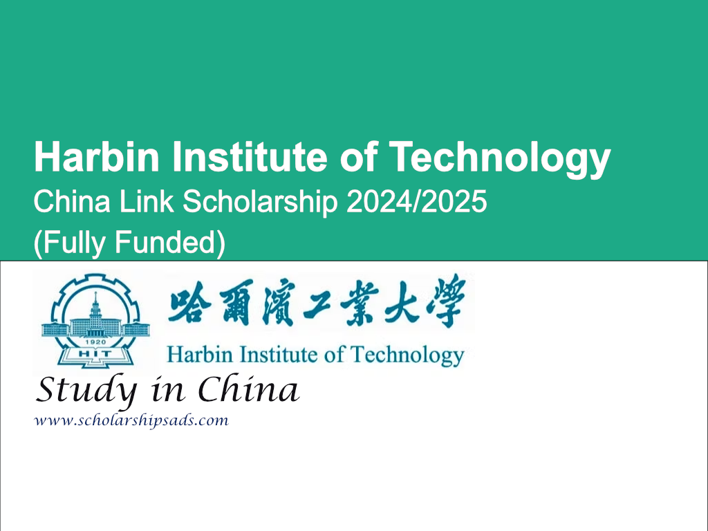 Harbin Institute of Technology China Link Scholarship 2024/2025 (Fully Funded)