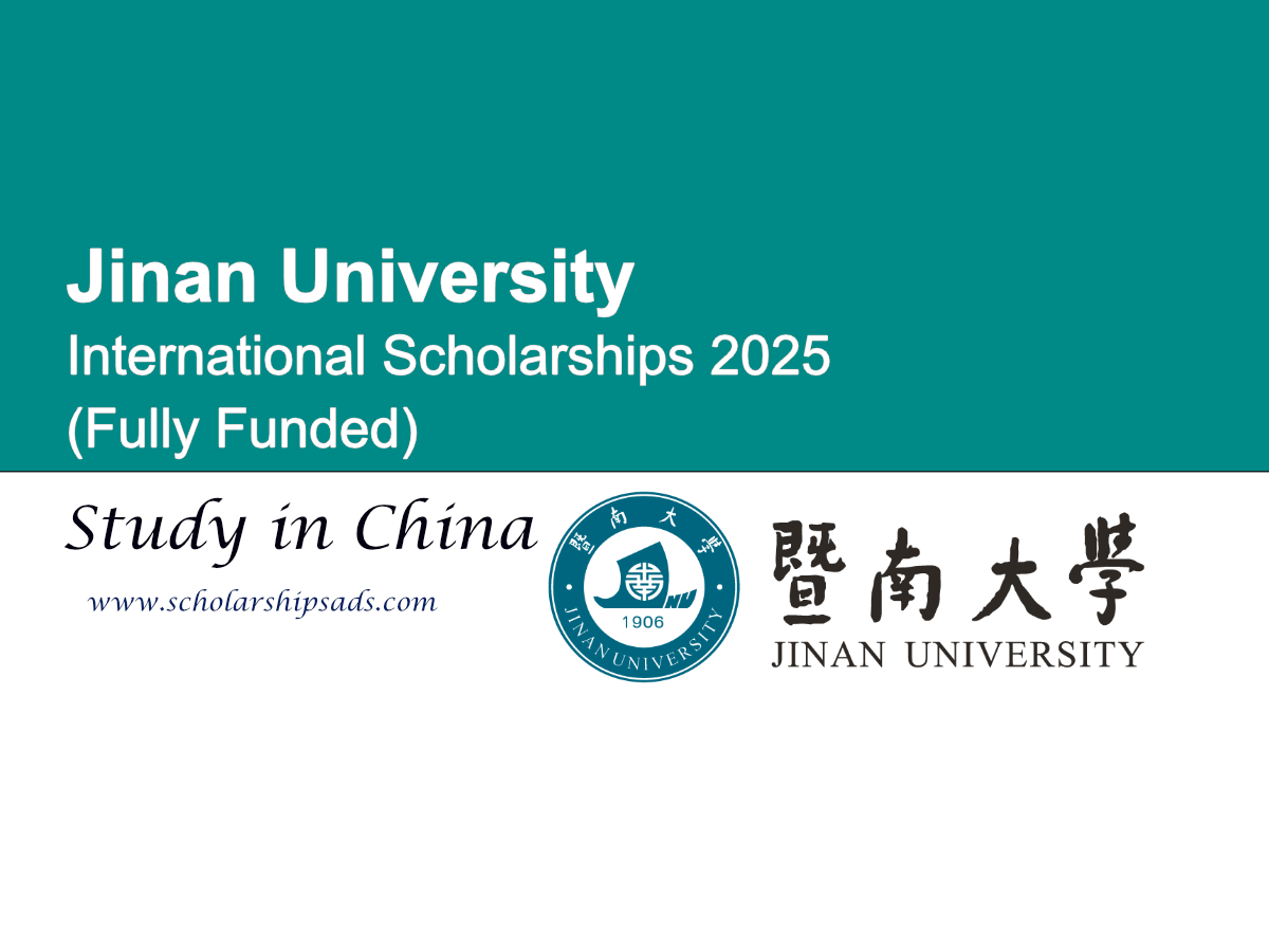 Jinan University China International Scholarships 2025 (Fully Funded)