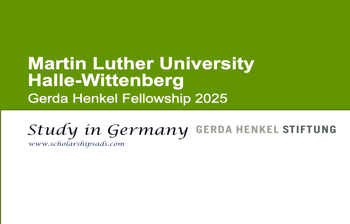 Gerda Henkel Foundation Germany Research Fellowship 2025