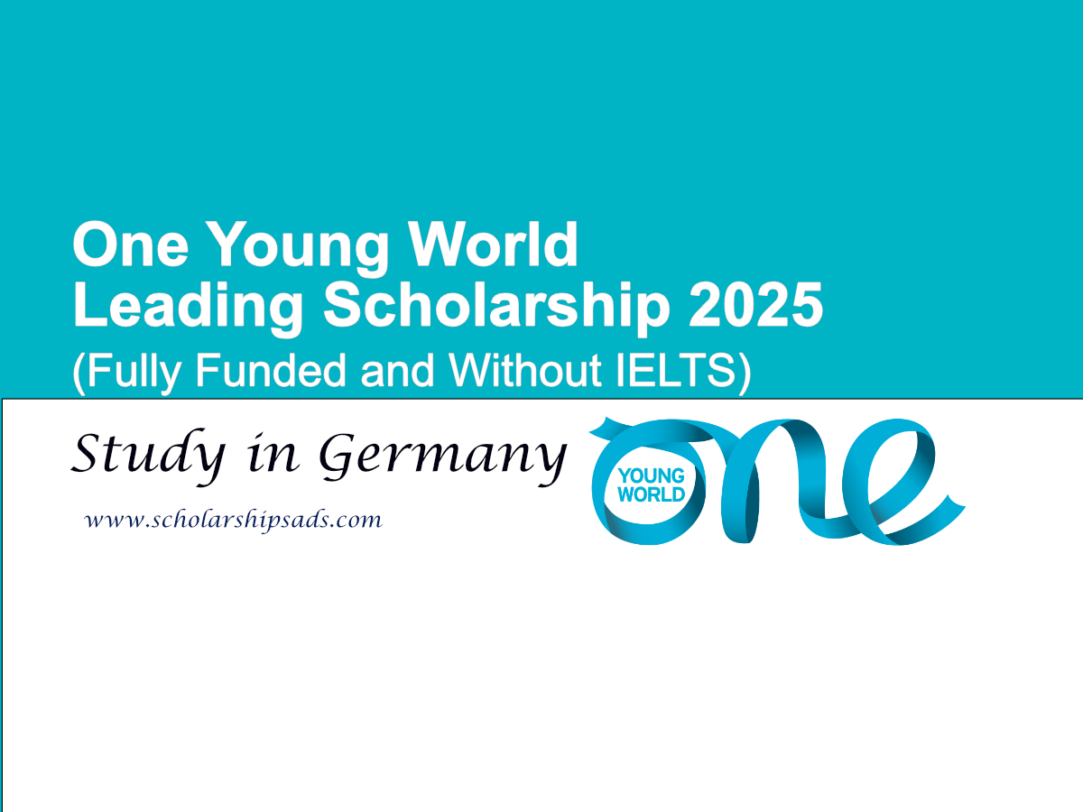 One Young World Germany Leading Scholarship 2025 (Fully Funded and Without IELTS)