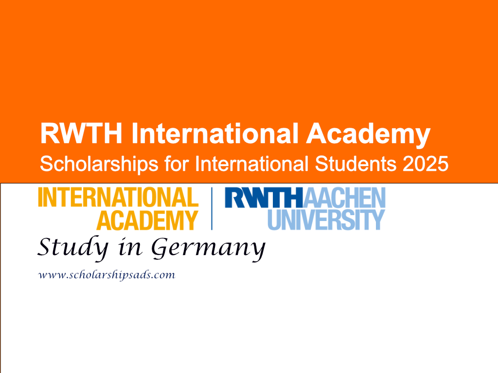 RWTH International Academy Germany Scholarships 2025-2026 for International Students