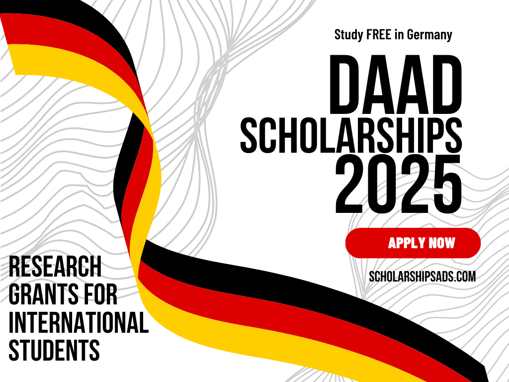 DAAD Research Grants Scholarship 2025/2026 in Germany (Fully Funded)