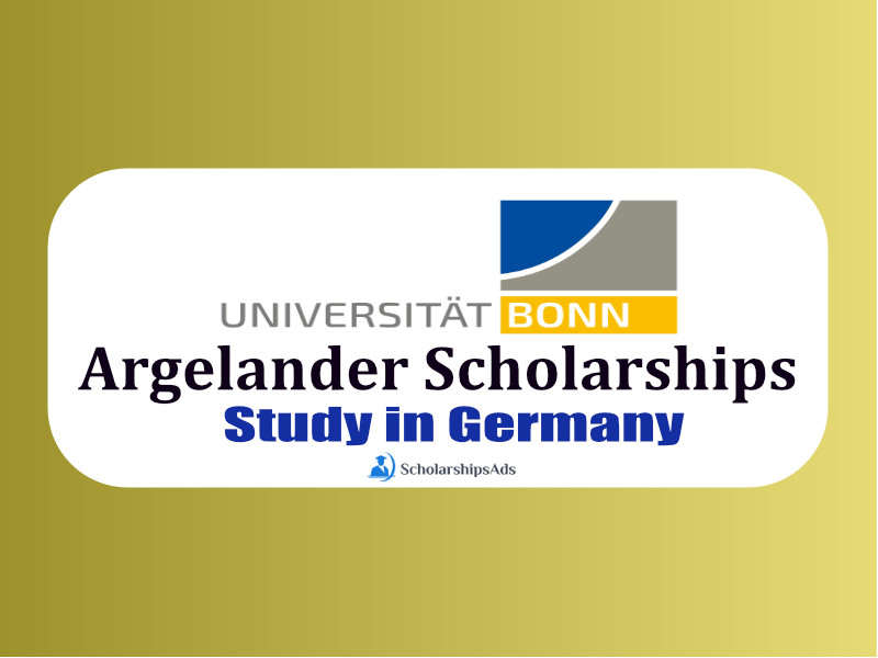 Argelander Scholarships 2022 - University of Bonn, Germany