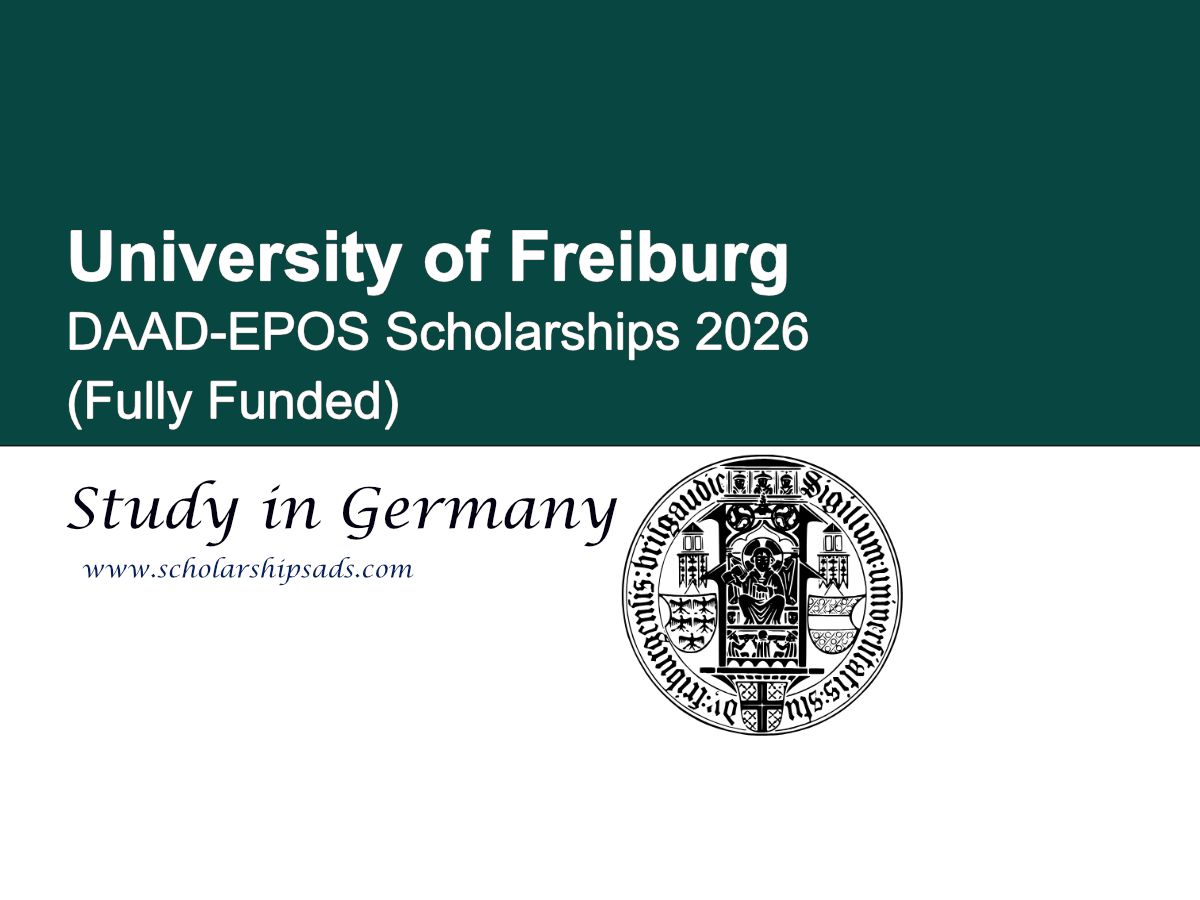 University of Freiburg Germany DAAD-EPOS Scholarships 2026 (Fully Funded)