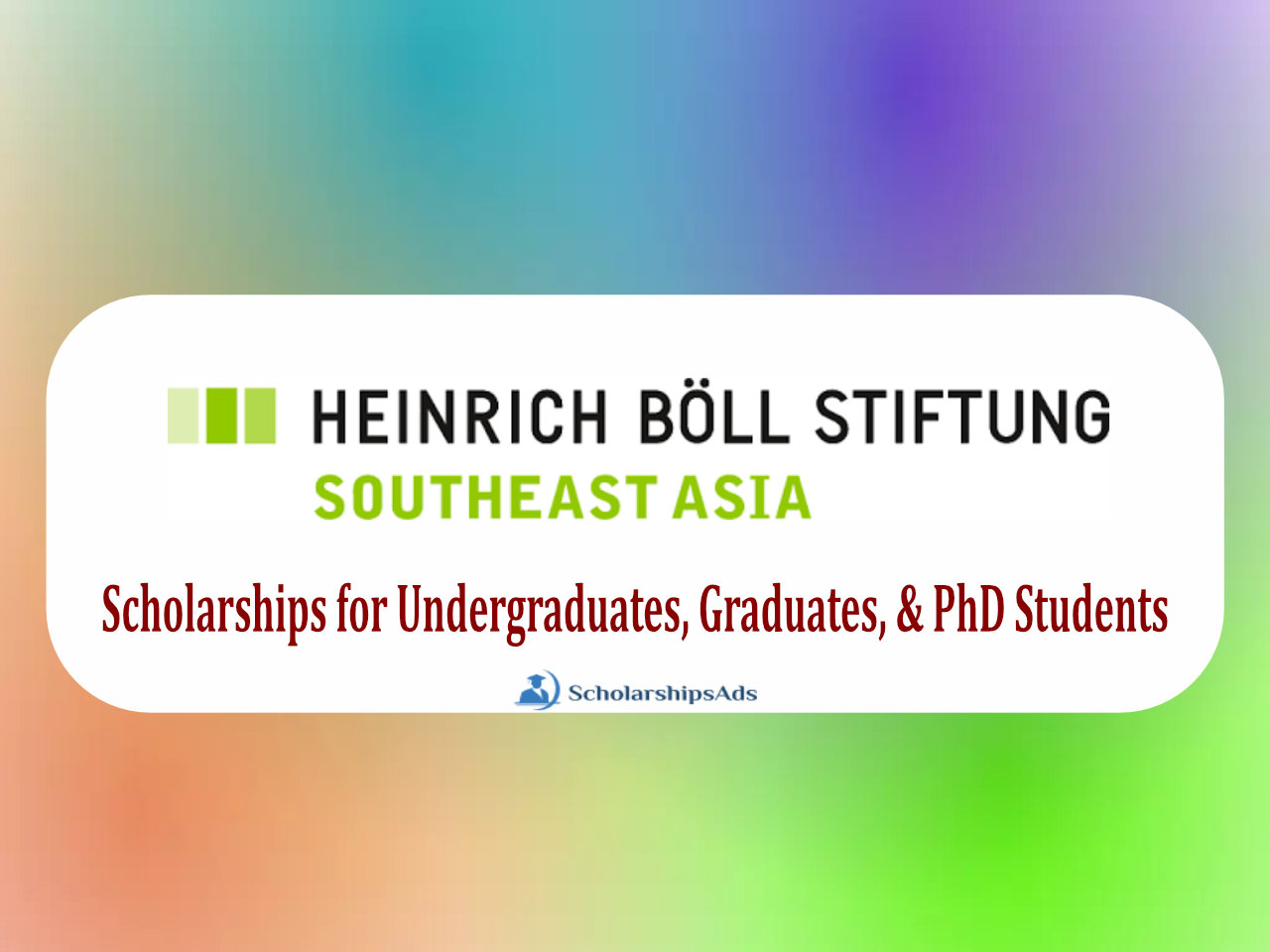 Scholarships for Undergraduates, Graduates, and PhD Students, 2022