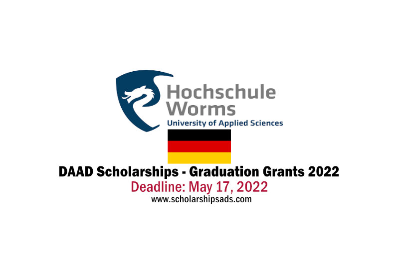 University of Applied Sciences, Worms Germany DAAD Scholarships - Graduation Grants 2022/2023