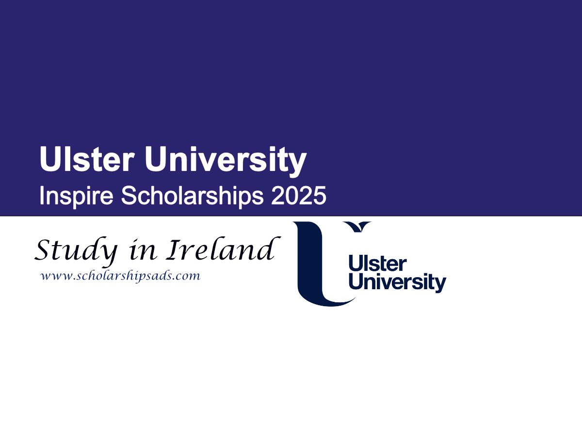 Ulster University Northern Ireland Inspire Scholarships 2025