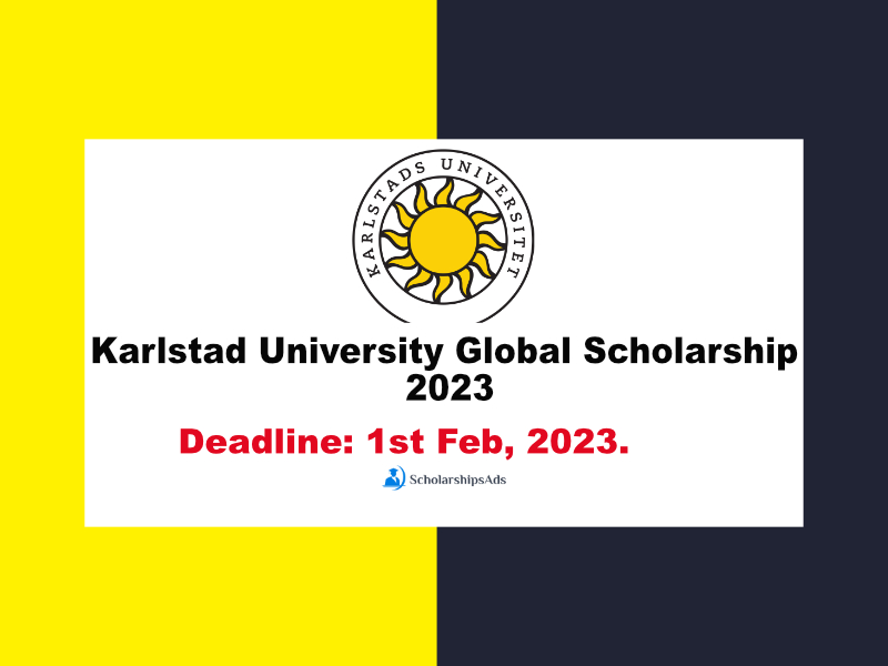 Karlstad University Global Scholarship 2023