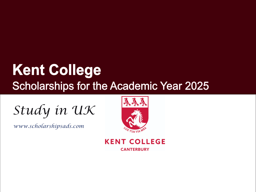 Kent College Scholarships 2025 in UK