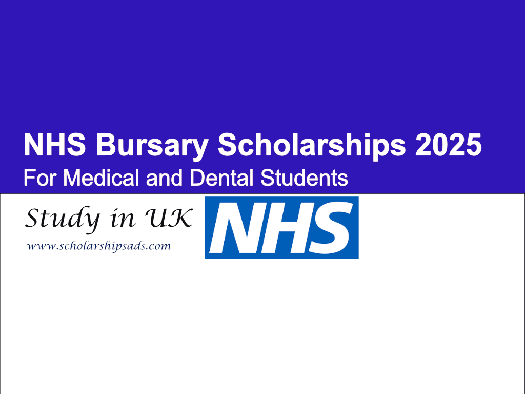NHS UK Bursary Scholarships 2025 - Applications Open