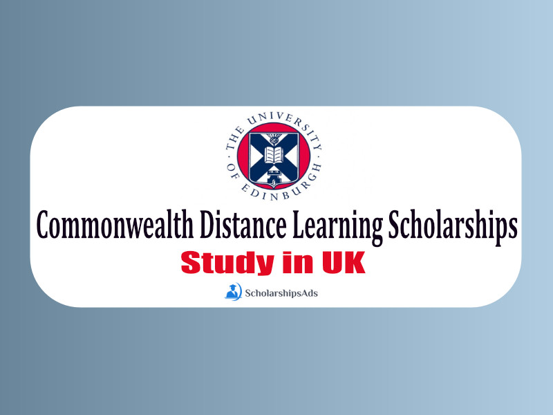 Commonwealth Distance Learning Scholarships 2022 - University of Edinburgh, UK