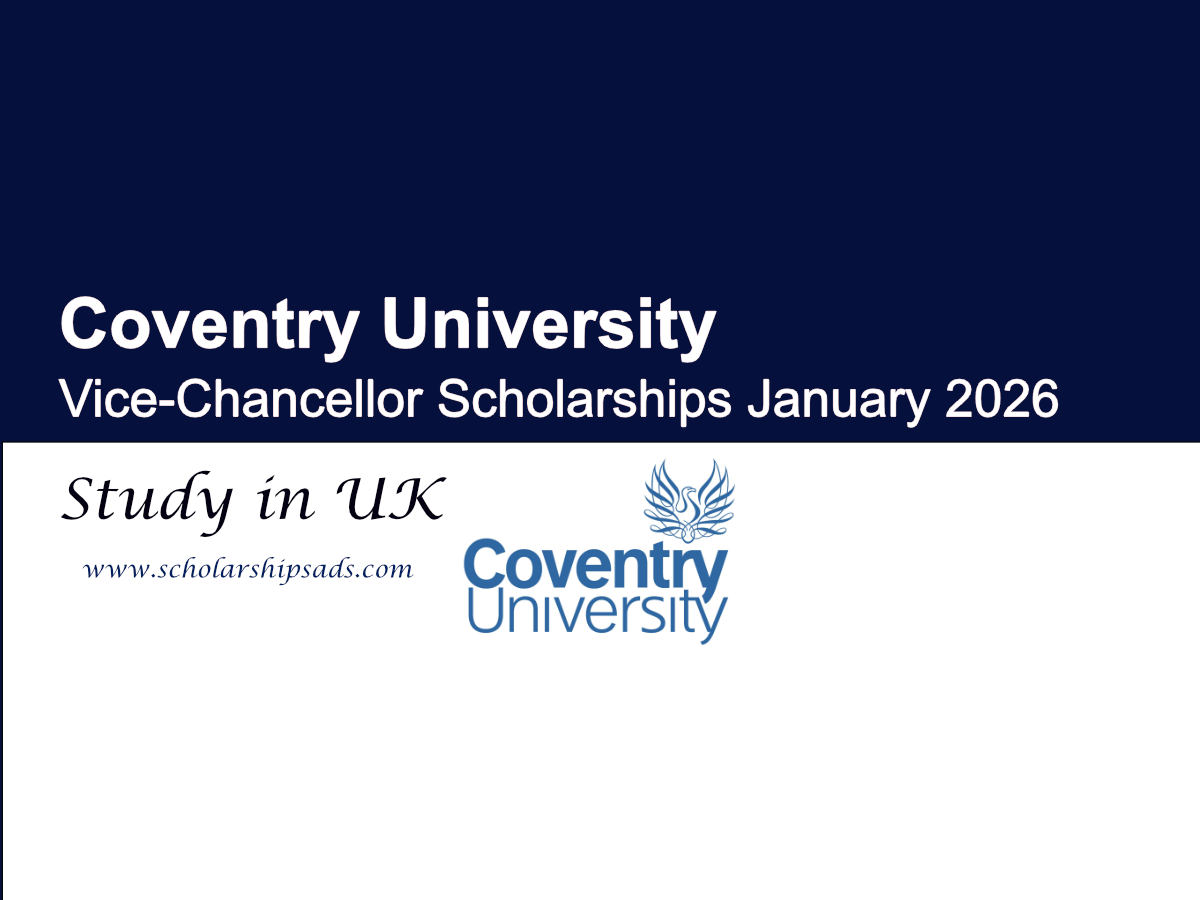 Coventry University UK Vice-Chancellor Scholarships January 2026