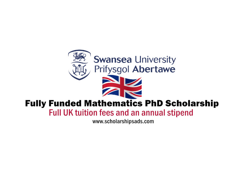 Fully Funded Mathematics PhD Scholarship for International Students 2022