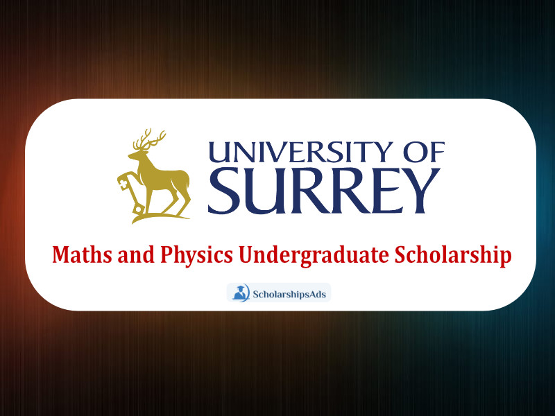 Maths and Physics Undergraduate Scholarship 2022