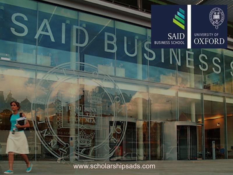 The Skoll Scholarships - University of Oxford UK