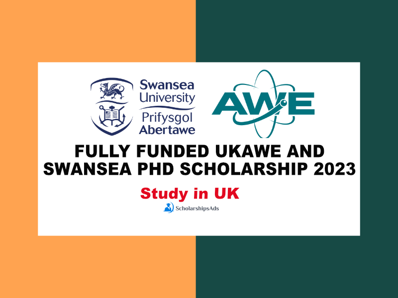 Civil Engineering Fully Funded Ukawe and Swansea PhD Scholarship 2023