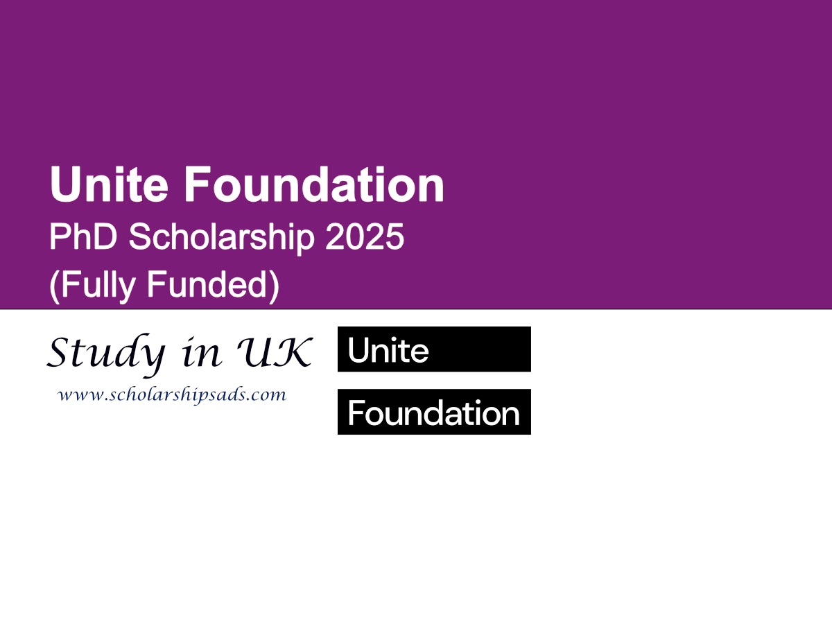 Unite Foundation, Scotland/UK Scholarship 2025