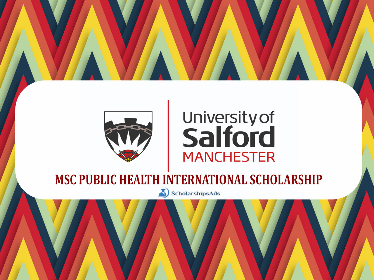 MSC PUBLIC HEALTH INTERNATIONAL SCHOLARSHIP, UK 2022