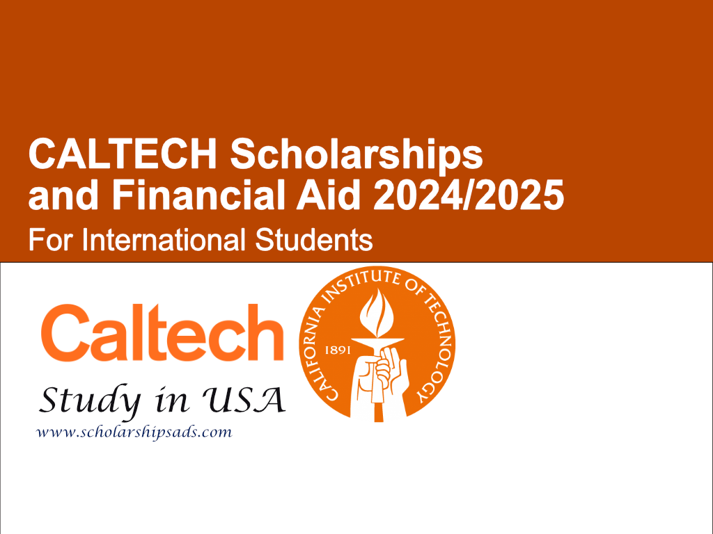 CALTECH Scholarships and Financial Aid 2024/2025 in USA