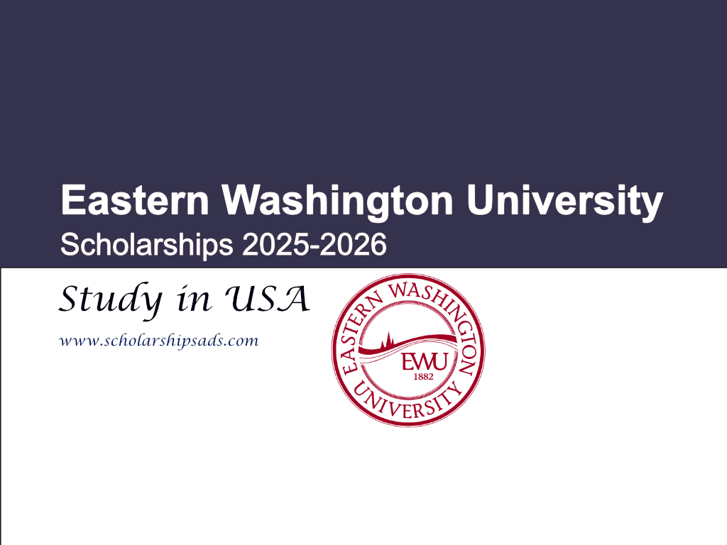 Eastern Washington University USA Scholarships 2025-2026