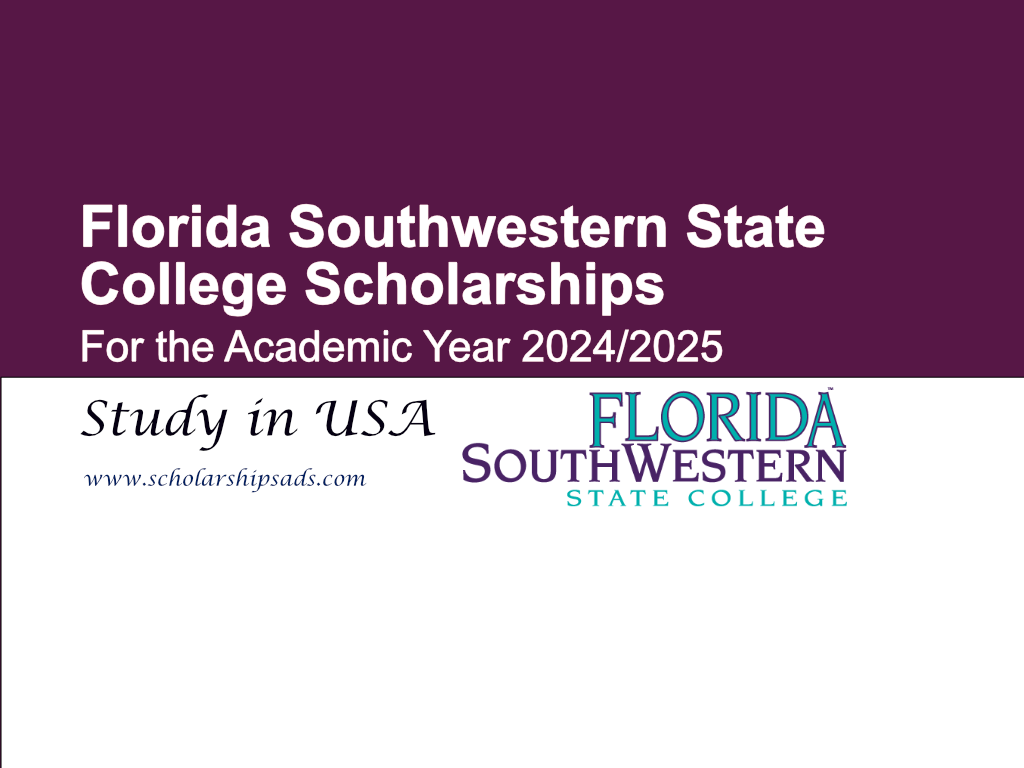 Florida Southwestern State College USA Scholarships 2024/2025