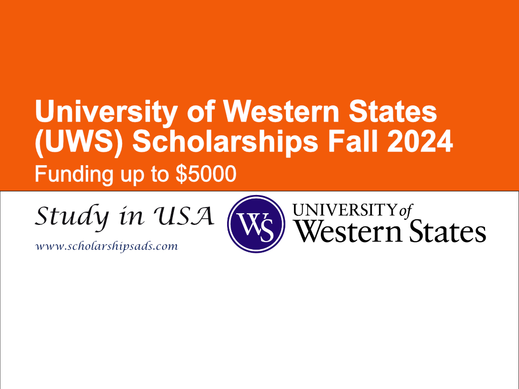 University of Western States USA Scholarships Fall 2024
