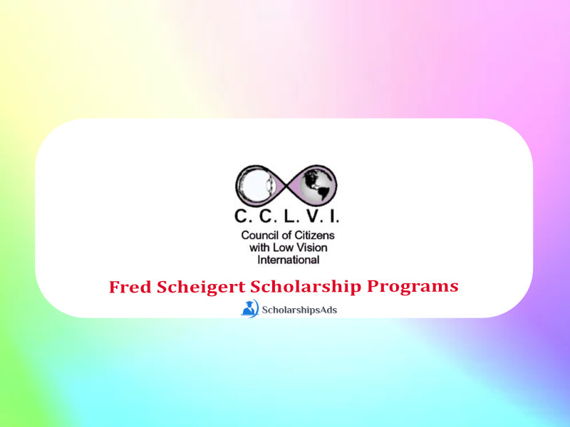 Fred Scheigert Scholarship Programs, USA 2022-23