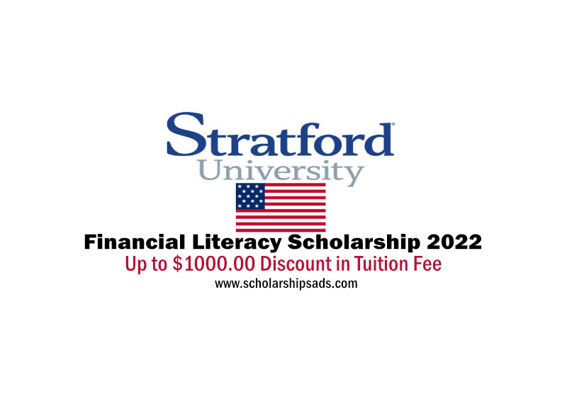 Stratford University in Virginia USA Financial Literacy Scholarship 2022/2023