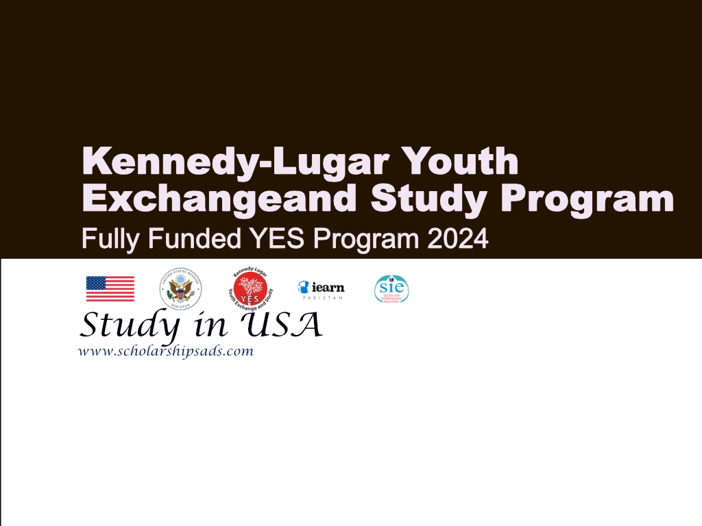 Fully Funded Kennedy-Lugar Youth Exchange and Study Program (YES), USA.