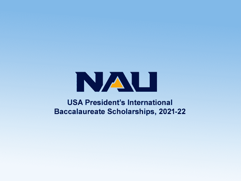 USA President’s International Baccalaureate Scholarships, 2021-22