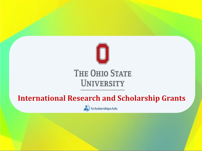 International Research and Scholarship Grants 2022