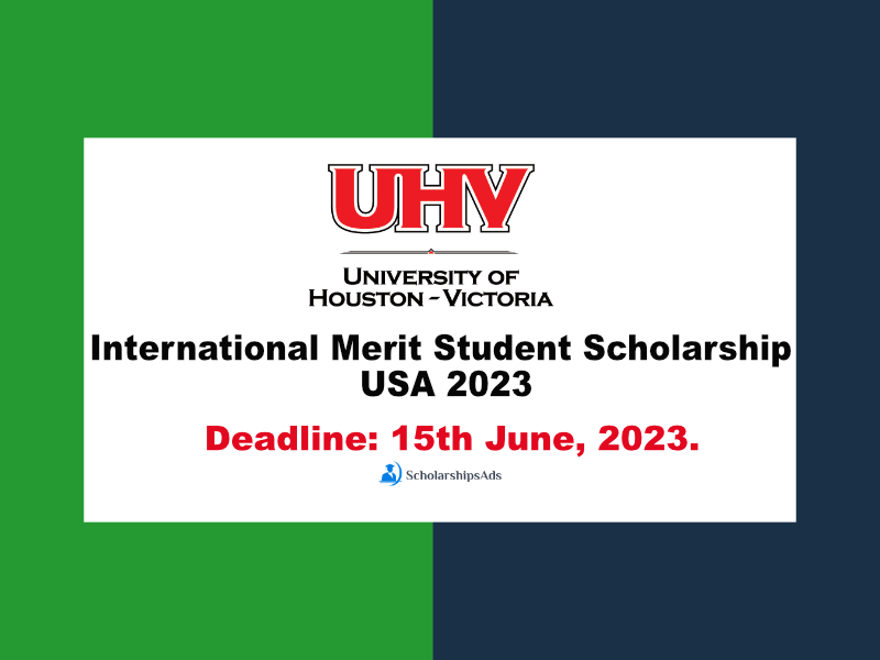 University of Houston USA International Merit Student Scholarship 2023