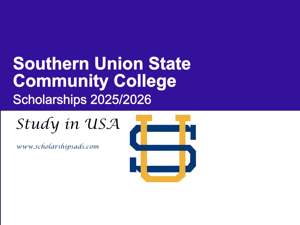 Southern Union State Community College USA 2025/2026 Scholarship