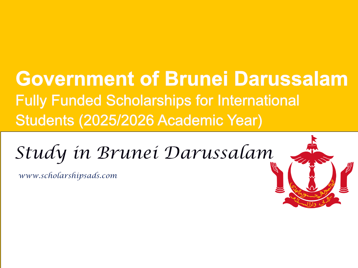 Government of Brunei Darussalam Offers Fully Funded Scholarships for International Students (2025/2026 Academic Year)