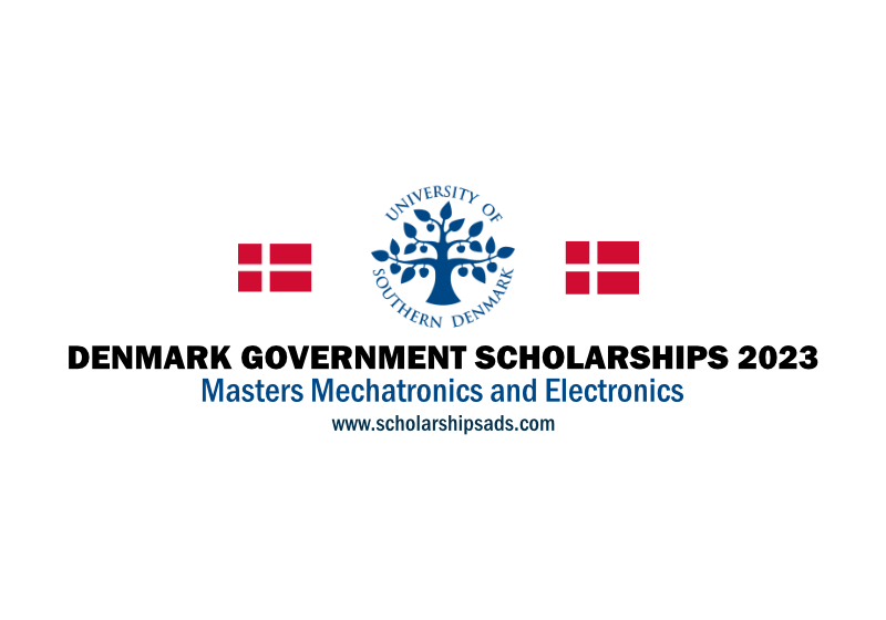 Danish Government Scholarship University of Southern Denmark Odense 2023
