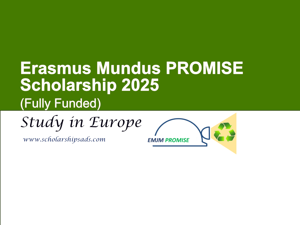 Erasmus Mundus PROMISE Scholarship 2025 (Fully Funded)