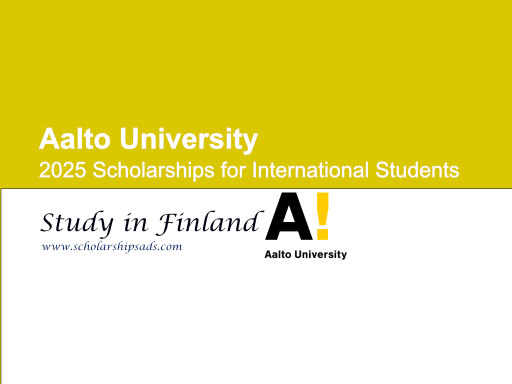 Aalto University Finland Scholarships 2025
